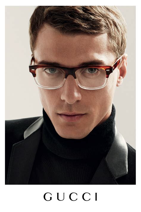 male gucci prescription glasses|gucci clear frame glasses men.